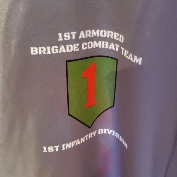 Emblem Athletic 1st Infantry Division shirt Size M - Picture 2 of 4